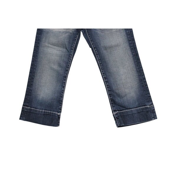 BKE Madison Capri Size 25 Denim Western Rodeo Southwestern Festival Embroidered - Picture 4 of 14